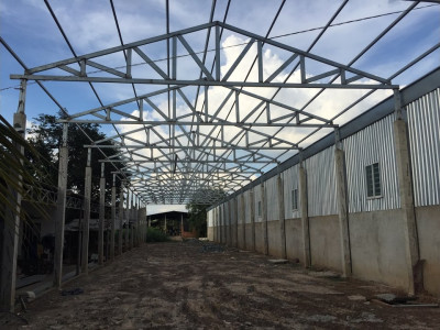 Thi công sửa chữa kho xưởng sắt thép tại Tphcm