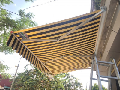 Thi công mái che mái xếp di động uy tín tại Tphcm