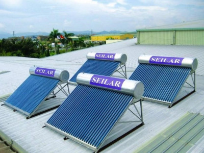 Sửa, lắp, vệ sinh, thay thế linh kiện máy nước nóng năng lượng tổng hợp tphcm