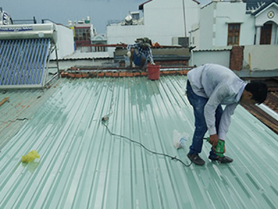 Dịch vụ thay tôn chống dột mái tôn uy tín tại Bình Dương