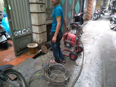 Dịch vụ thông tắc cống tại Bắc Ninh giá rẽ thi công nhanh chóng
