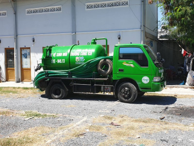 Thi công thông hút bể phốt hầm cầu thông tắc cống giá rẽ tại Bắc Ninh