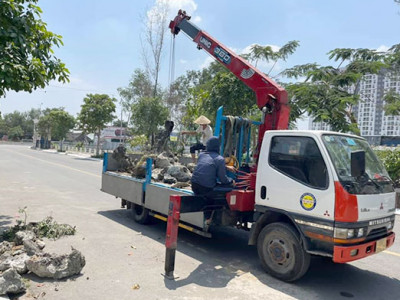 Dịch vụ cho thuê xe cẩu tại TPHCM giá rẽ uy tín