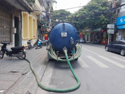 Nhận hút bể phốt giá rẻ tại Bắc Ninh có bảo hành uy tín, hút sạch 99%
