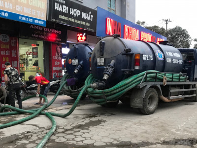 Thi công hút bể phốt tại Đống Đa uy tín chuyên nghiệp giá rẻ nhất
