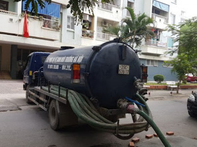 Hút hầm cầu tại quận 5 công ty có giấy phép hoạt động có bảo hành