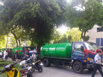 Dịch vụ hút hầm cầu giá rẻ tại quận 6 Tphcm