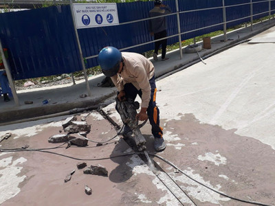 Dịch vụ khoan cắt bê tông giá rẻ tại vũng tàu uy tín chuyên nghiệp
