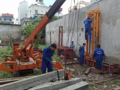 Dịch vụ ép cọc bê tông tại Đức Phổ cam kết nhanh chóng giá tốt nhất