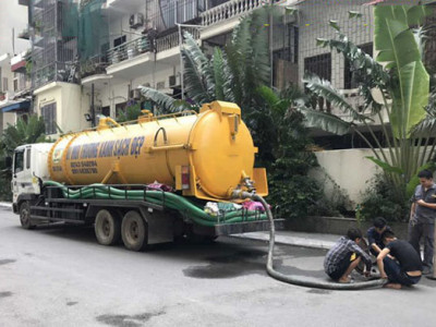 Hút bể phốt giá rẻ trọn gói các tỉnh Miền Bắc