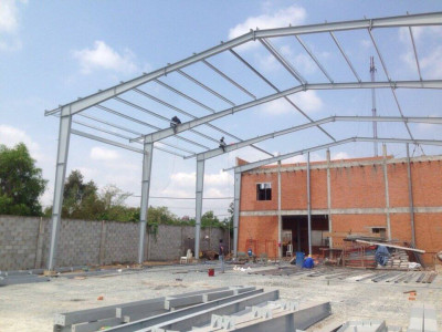 Thi công nhà xưởng tiền chế tại Tphcm, Đồng Nai, Bình Dương, Long An