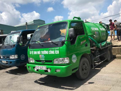 Hút hầm cầu Thủ Dầu Một nhanh giá chỉ 300k
