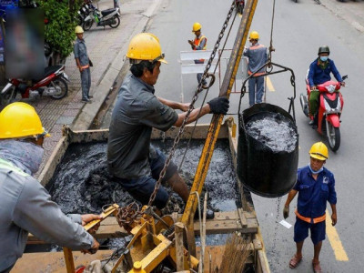Hút bể phốt giá rẻ tại Văn Giang tỉnh Hưng Yên