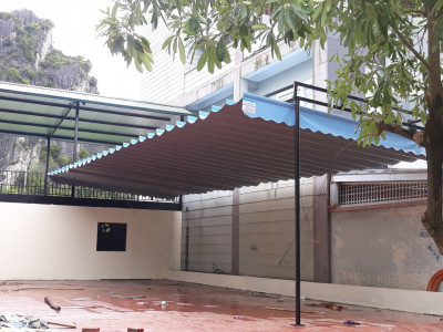 Mái che bạt di động, báo giá thi công bạt di động tiền chế tại Tphcm
