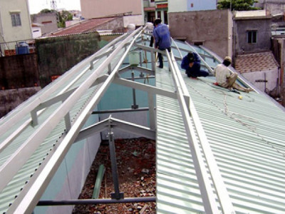 Dịch vụ thay tôn cho nhà xưởng nhà kho tại Củ Chi Tphcm
