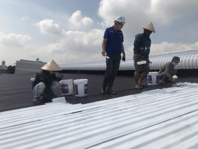 Thợ làm chống dột mái tôn, thay tôn, thi công máng xối giá rẻ tại Bình Thạnh