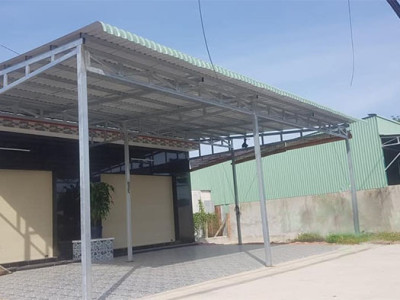 Thợ hàn mái hiên mái che tiền chế giá rẻ theo yêu cầu