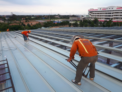 Dịch vụ thay tôn và máng xối giá rẻ tại Bến Lức - Long An