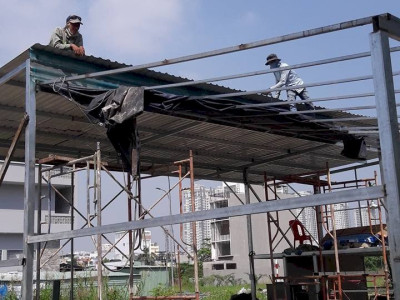 Dịch vụ mái tôn, máng xối trọn gói tại Hóc Môn, TP Hồ Chí Minh