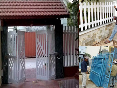 Dịch vụ sơn sửa tân trang cửa sắt, hàng rào sắt trọn gói theo yêu cầu