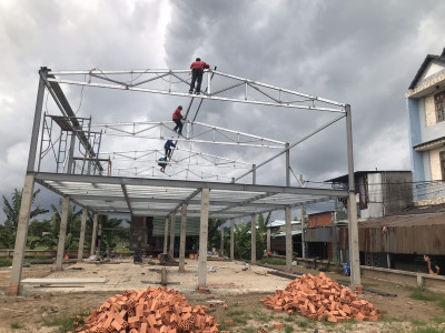 Thầu xây dựng kho xưởng tiền chế, đơn giá xây dựng kho xưởng trọn gói