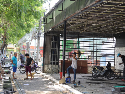 Dịch vụ tháo dỡ quán cafe, quán nhậu tiền chế cũ hư hỏng giá rẽ nhất