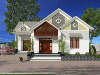 Nhà thầu nhận khoán xây nhà cấp 4, nhà vườn tại Huyện Cái Bè, Tiền Giang