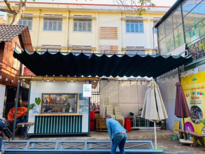Thợ lắp đặt thi công mái xếp mái bạt mái kéo tiền chế giá rẽ tại Tphcm