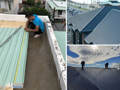 Đơn vị nhận khoán Thay Tôn và Lợp Mái Tôn trọn gói