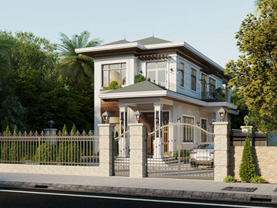 Nhà thầu Thiết Kế Thi Công Nhà Vườn Đẹp ở nông thôn
