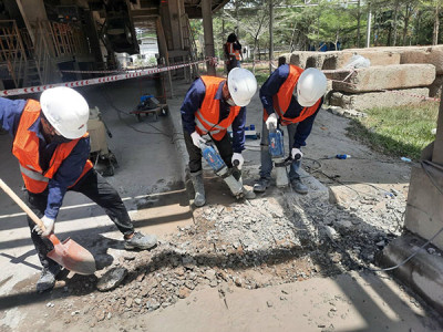 Dịch vụ khoan cắt bê tông tại Dĩ An Bình Dương giá rẻ