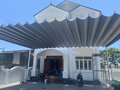 Cơ sở thi công lắp đặt mái xếp, mái bạt, mái kéo tại Tân Bình