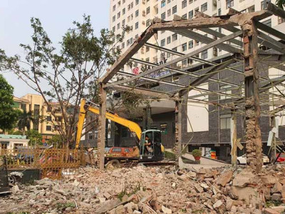 Thi công đập phá tháo dỡ công trình tại Bàu Bàng theo yêu cầu, giá tốt
