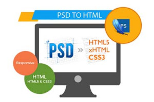 Dịch vụ cắt HTML5/CSS3 từ file Photoshop