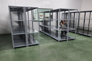 Đơn vị sản xuất, gia công, lắp đặt kệ sắt V Lỗ giá rẽ theo yêu cầu