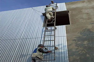 Đơn vị thi công vách tôn chống nóng, chống thấm, ốp ngoài tường giá rẽ